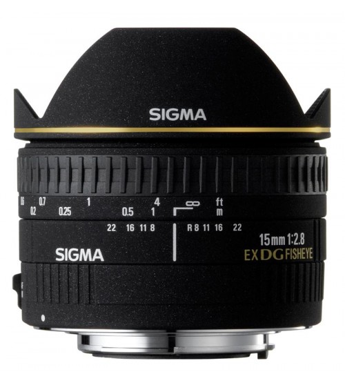Sigma For Canon 15mm F/2.8 EX DG Diagonal Fisheye